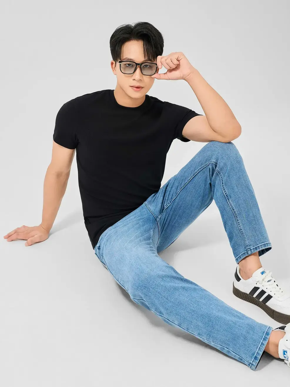 Sơ Mi Dài Tay Nữ Dáng Fit - Tím than - S